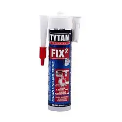 Клей монтажный Tytan Professional Fix² GT, 290 мл, белый — фото 1 Клей монтажный Tytan Professional Fix² GT, 290 мл, белый — фото 1