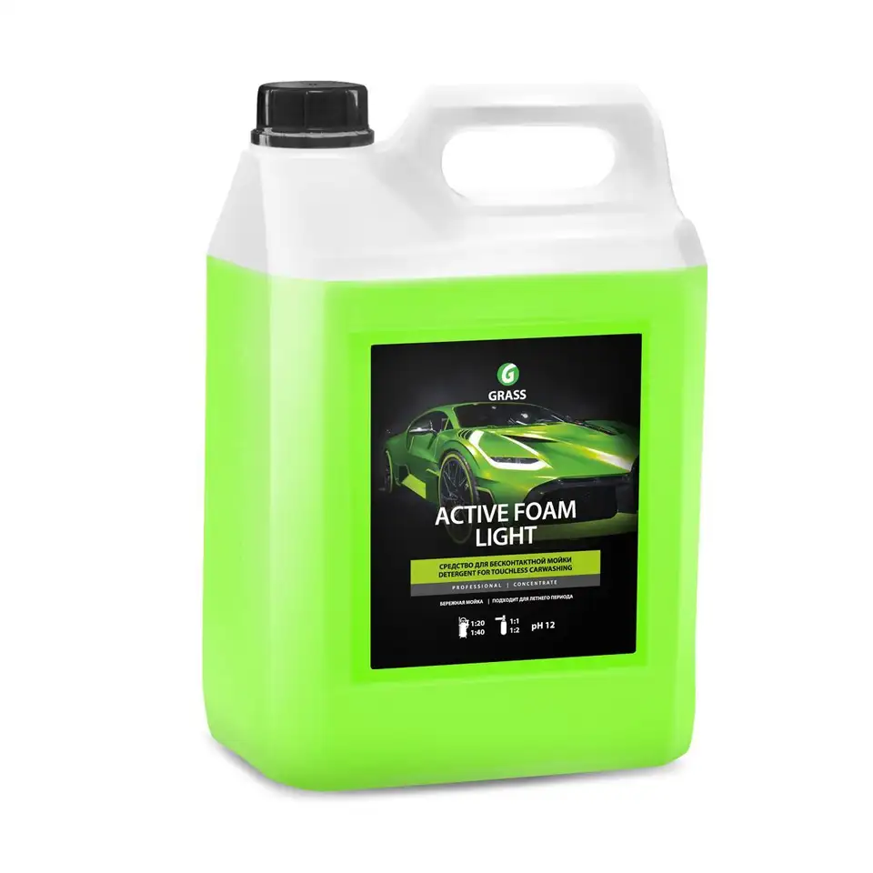 Активная пена Grass Active foam light для бесконтактной мойки 5 кг — фото 1