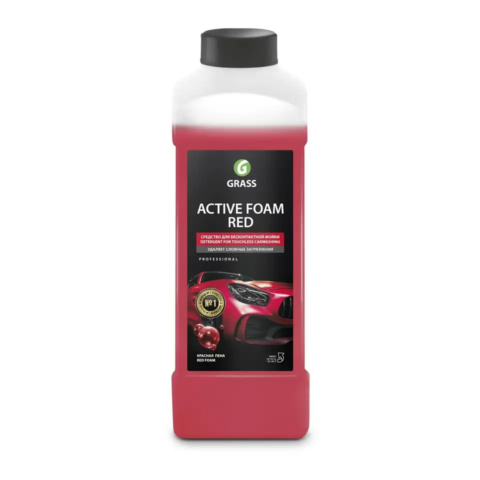 Активная пена Grass Active foam red для бесконтактной мойки 1 л — фото 1