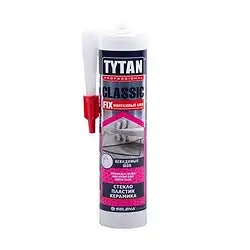 Клей монтажный Tytan Professional Classic Fix, 310 мл, прозрачный — фото 1
