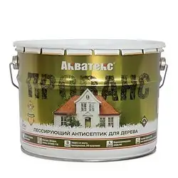 Антисептик для дерева Акватекс Прованс, лессирующий, полуматовый, 9 л, калужница — фото 1 Антисептик для дерева Акватекс Прованс, лессирующий, полуматовый, 9 л, калужница — фото 1