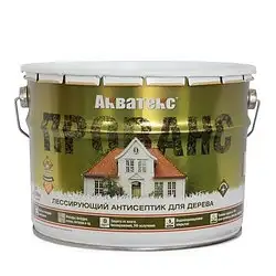 Антисептик для дерева Акватекс Прованс, лессирующий, полуматовый, 9 л, сосна — фото 1 Антисептик для дерева Акватекс Прованс, лессирующий, полуматовый, 9 л, сосна — фото 1