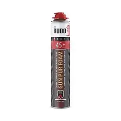 Огнестойкая профессиональная монтажная пена Kudo Fire Proof 45+, 1000 мл — фото 1 Огнестойкая профессиональная монтажная пена Kudo Fire Proof 45+, 1000 мл — фото 1