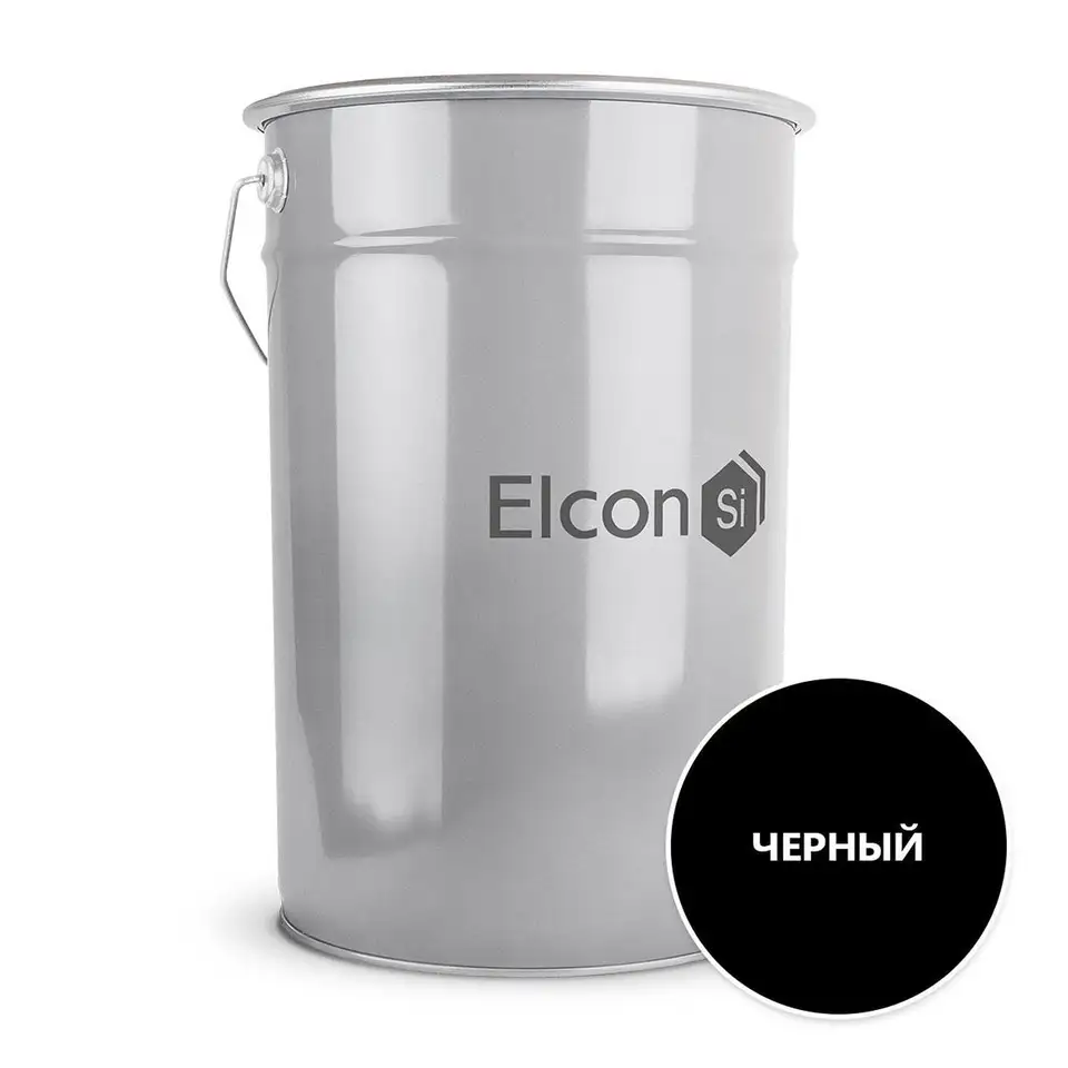 Грунт-эмаль антикоррозионная Elcon ХВ-0278, 25 кг, RAL 9005, черная — фото 1 Грунт-эмаль антикоррозионная Elcon ХВ-0278, 25 кг, RAL 9005, черная — фото 1