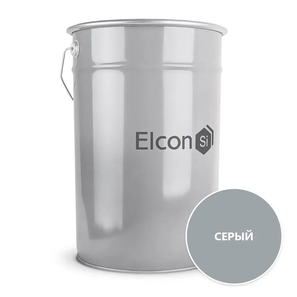 Грунт-эмаль антикоррозионная Elcon ХВ-0278, 25 кг, RAL 7040, серая — фото 1 Грунт-эмаль антикоррозионная Elcon ХВ-0278, 25 кг, RAL 7040, серая — фото 1
