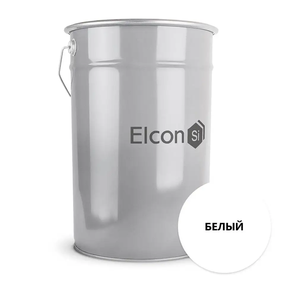 Грунт-эмаль по ржавчине 3 в 1 Elcon, 25 кг, RAL 9003, белая — фото 1 Грунт-эмаль по ржавчине 3 в 1 Elcon, 25 кг, RAL 9003, белая — фото 1