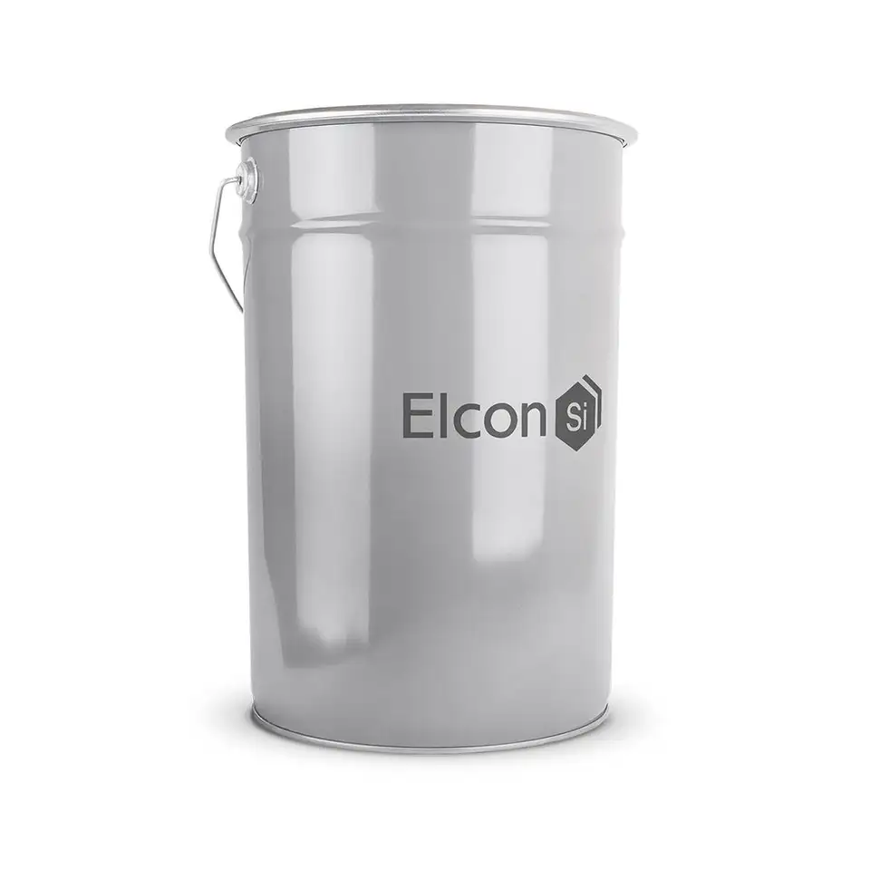 Эмаль антикоррозийная Elcon ОС-12-03, до +300 °С, 25 кг, серая — фото 1