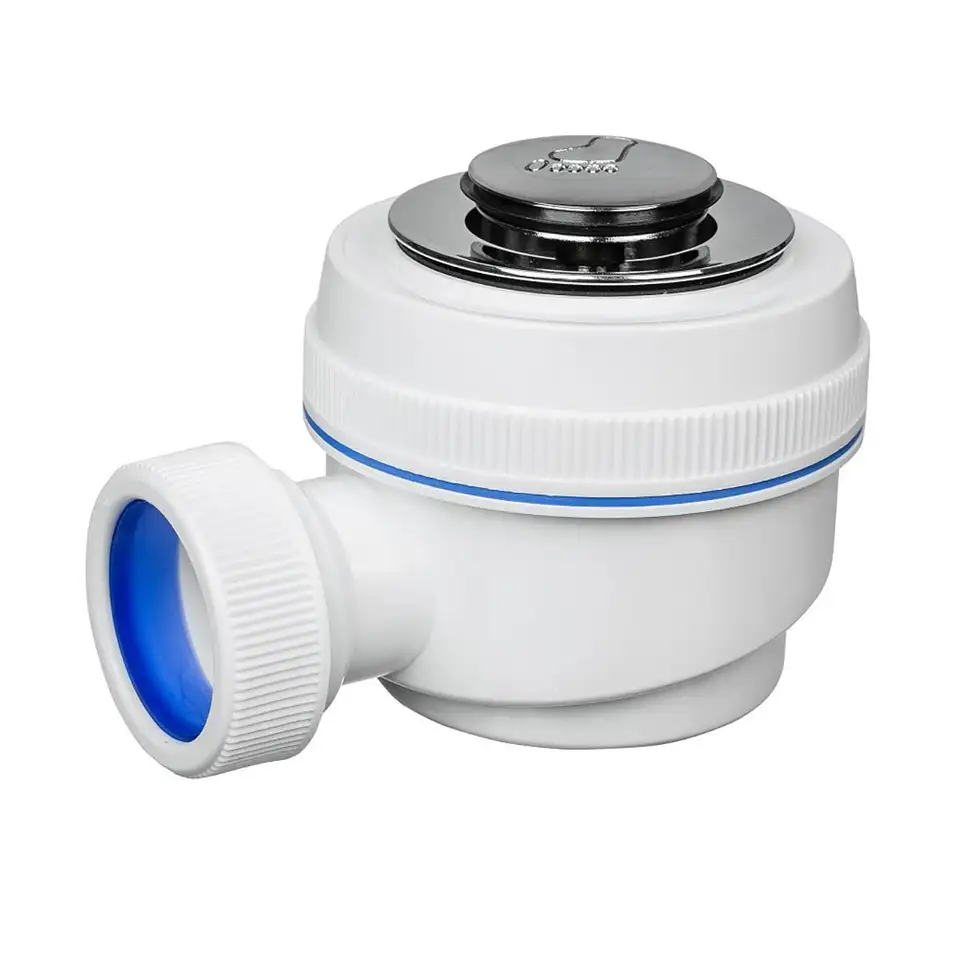 Сифон для душевого поддона VIRPlast Элит, выпуск Click-Clack, d 50 мм — фото 1