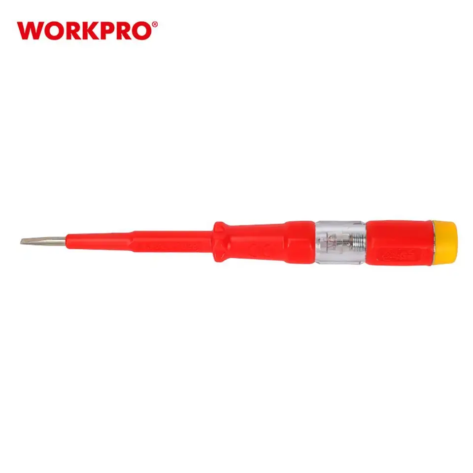 Тестер напряжения изолированный Workpro, 125 - 250 B — фото 1