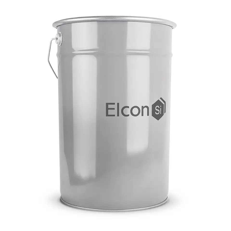 Грунт-эмаль по ржавчине 3 в 1 Elcon, 25 кг, RAL 7024, графит — фото 1